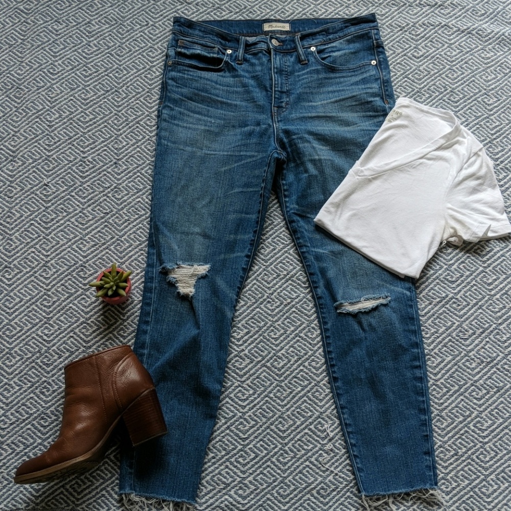 Madewell 9" High-riser Skinny Skinny Crop Jean